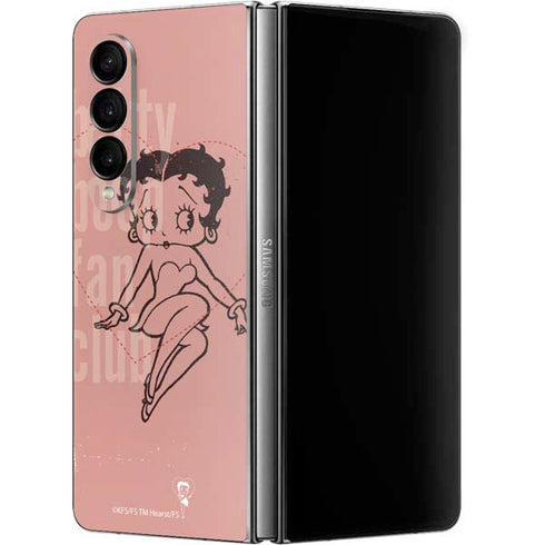 Betty Boop Fan Club Galaxy Z Fold4 5G Skin