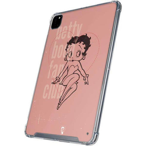Betty Boop Fan Club iPad Pro 12.9in (2020) Clear Case