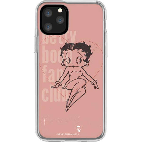 Betty Boop Fan Club iPhone 11 Pro Clear Case