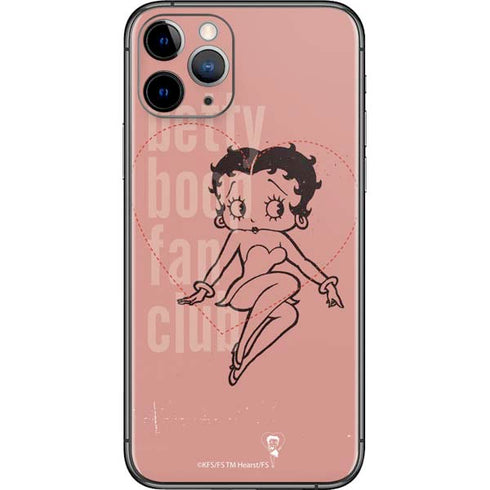 Betty Boop Fan Club iPhone 11 Pro Skin