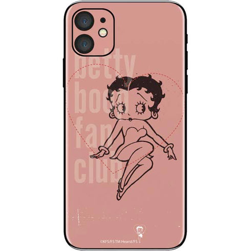 Betty Boop Fan Club iPhone 11 Skin