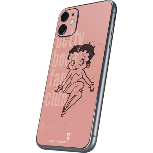 Betty Boop Fan Club iPhone 11 Skin
