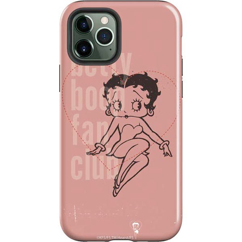 Betty Boop Fan Club iPhone 12 Pro Impact Case