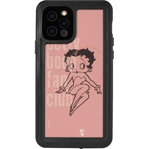 Betty Boop Fan Club iPhone 12 Pro Waterproof Case