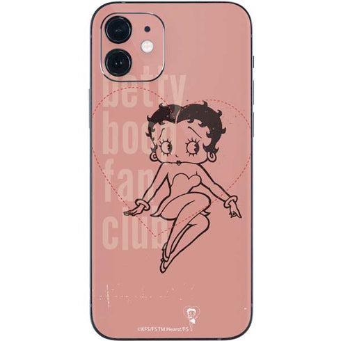 Betty Boop Fan Club iPhone 12 Skin