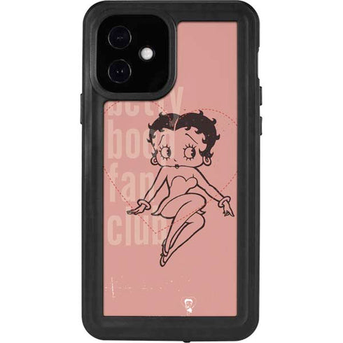 Betty Boop Fan Club iPhone 12 Waterproof Case