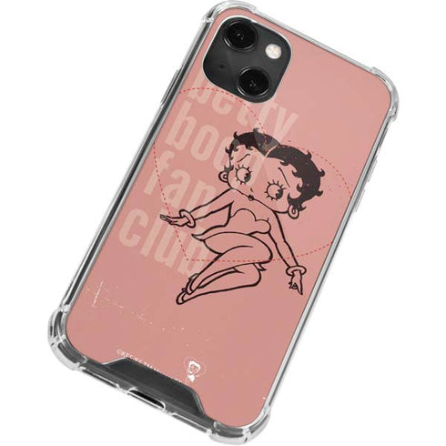 Betty Boop Fan Club iPhone 13 Mini Clear Case