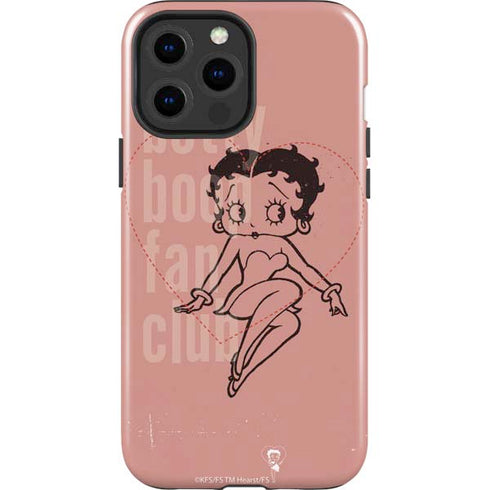Betty Boop Fan Club iPhone 13 Pro Max Impact Case