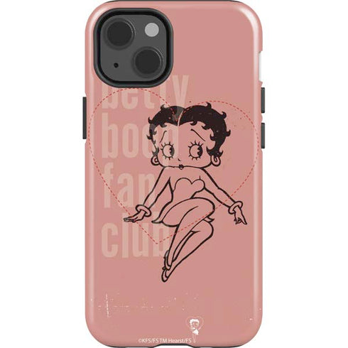 Betty Boop Fan Club iPhone 15 Impact Case