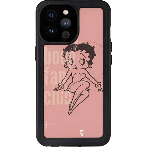 Betty Boop Fan Club iPhone 14 Pro Max Waterproof Case