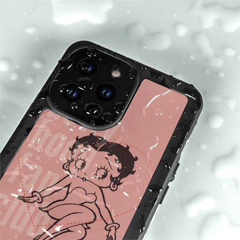 Betty Boop Fan Club iPhone 14 Pro Max Waterproof Case