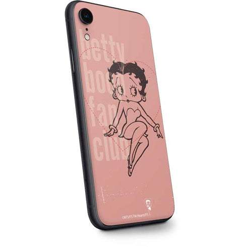 Betty Boop Fan Club iPhone XR Skin