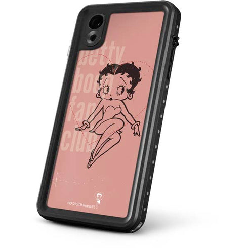 Betty Boop Fan Club iPhone XR Waterproof Case