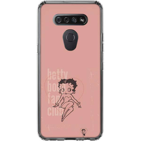 Betty Boop Fan Club LG K51/Q51 Clear Case