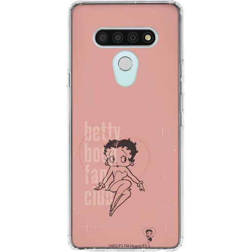 Betty Boop Fan Club LG Stylo 6 Clear Case