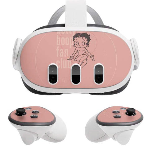 Betty Boop Fan Club Meta Quest 3 Skin