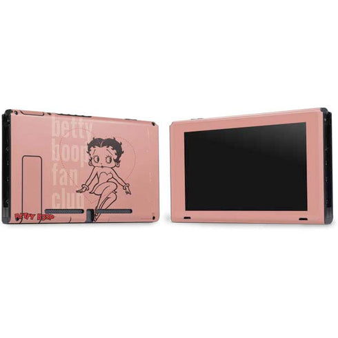 Betty Boop Fan Club Nintendo Switch Bundle Skin