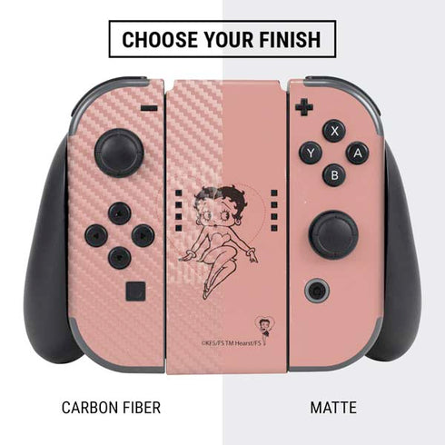 Betty Boop Fan Club Nintendo Switch Bundle Skin