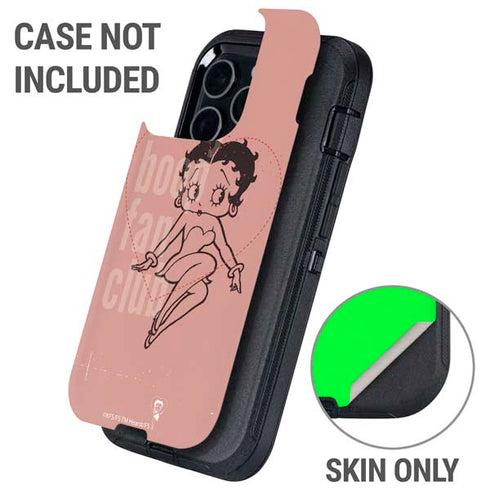 Betty Boop Fan Club Otterbox Defender iPhone Skin