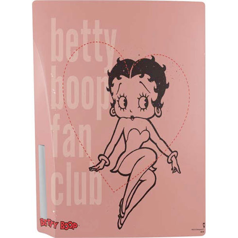 Betty Boop Fan Club PS5 Console Skin
