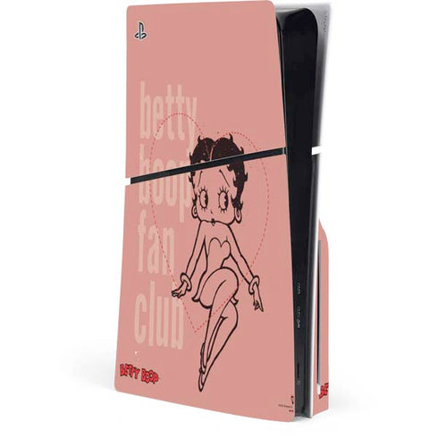 Betty Boop Fan Club PS5 Slim Disk Console Skin