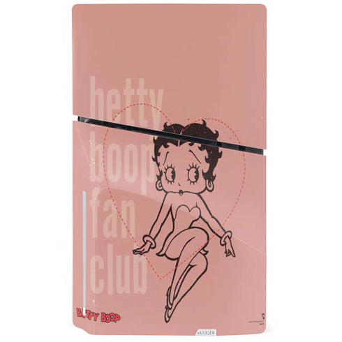 Betty Boop Fan Club PS5 Slim Disk Console Skin