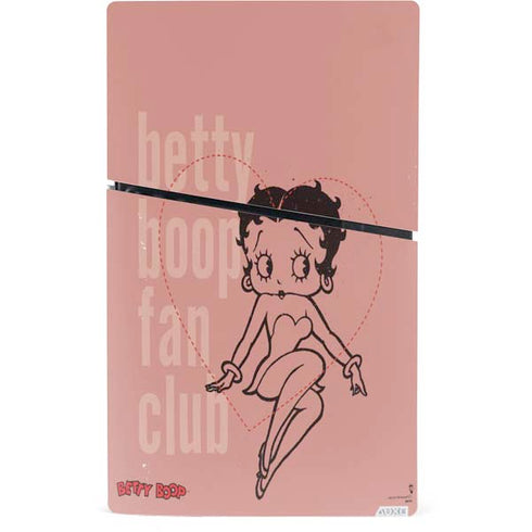 Betty Boop Fan Club PS5 Slim Digital Edition Bundle Skin