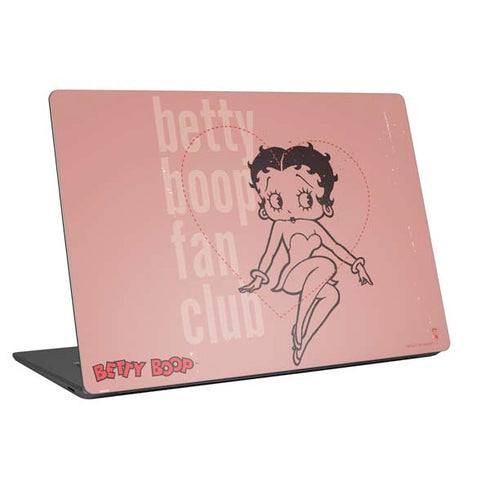 Betty Boop Fan Club Universal Laptop 12in (9.8 x 6.8in) Skin