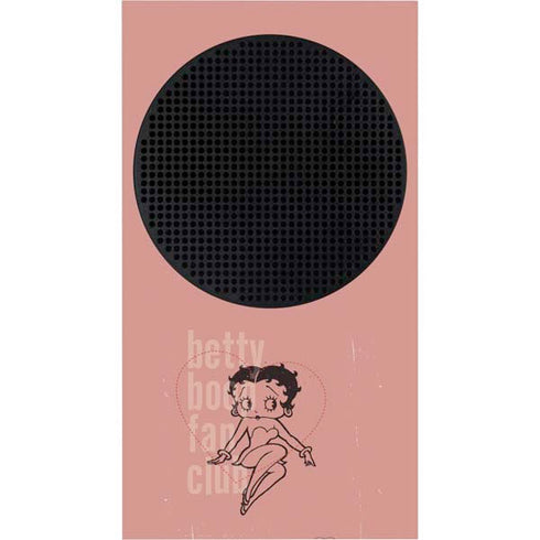 Betty Boop Fan Club Xbox Series S Console Skin