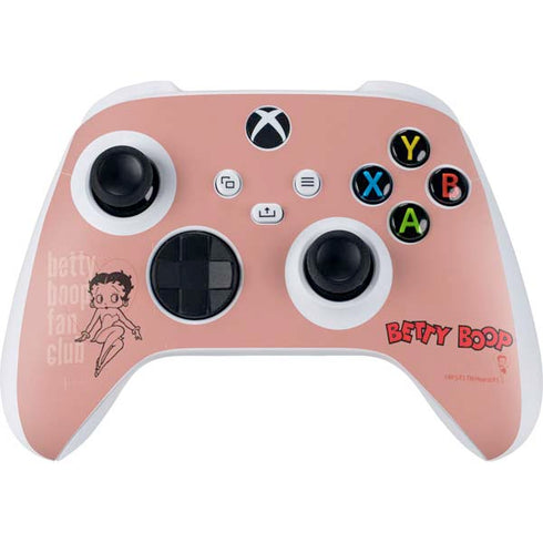 Betty Boop Fan Club Xbox Series S Controller Skin
