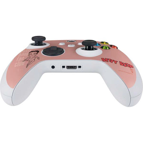 Betty Boop Fan Club Xbox Series S Controller Skin