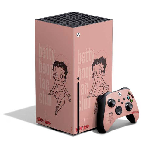 Betty Boop Fan Club Xbox Series X Bundle Skin
