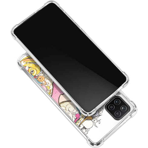 Betty Boop Hands Up Galaxy A12 Clear Case