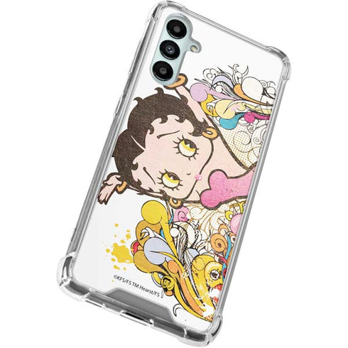 Betty Boop Hands Up Galaxy A15 5G Clear Case