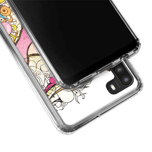 Betty Boop Hands Up Galaxy A21 Clear Case