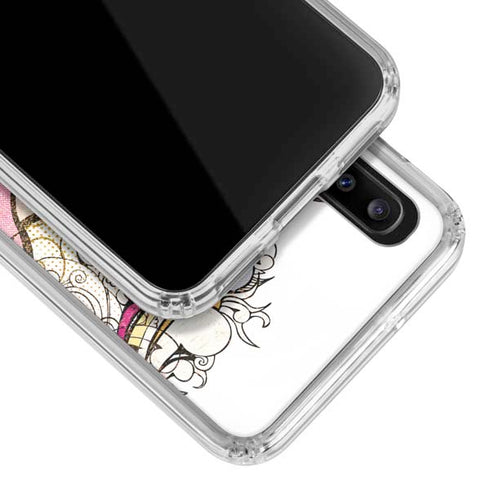 Betty Boop Hands Up Galaxy A30 Clear Case