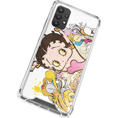 Betty Boop Hands Up Galaxy A32 5G Clear Case