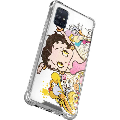 Betty Boop Hands Up Galaxy A51 5G Clear Case
