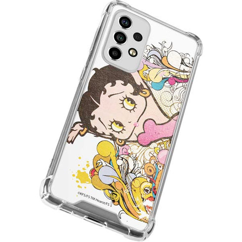 Betty Boop Hands Up Galaxy A53 5G Clear Case