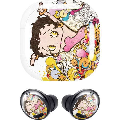 Betty Boop Hands Up Galaxy Buds Pro Skin