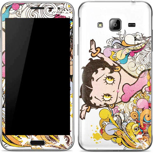 Betty Boop Hands Up Galaxy J3 Skin