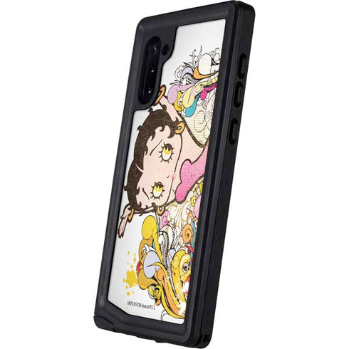 Betty Boop Hands Up Galaxy Note 10 Waterproof Case