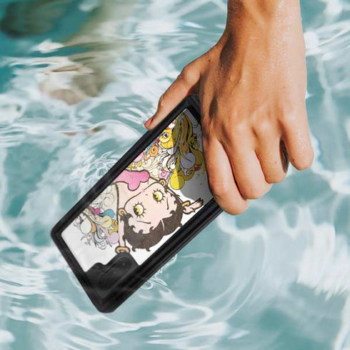 Betty Boop Hands Up Galaxy Note 10 Waterproof Case