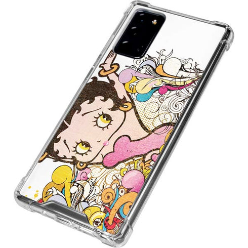 Betty Boop Hands Up Galaxy Note20 5G Clear Case