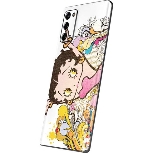 Betty Boop Hands Up Galaxy Note20 5G Skin