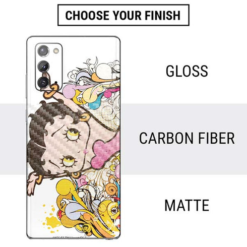 Betty Boop Hands Up Galaxy Note20 5G Skin