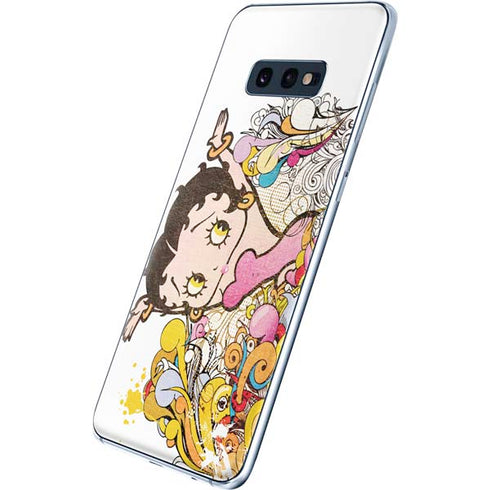 Betty Boop Hands Up Galaxy S10e Skin