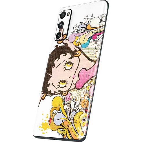 Betty Boop Hands Up Galaxy S20 Fan Edition Skin