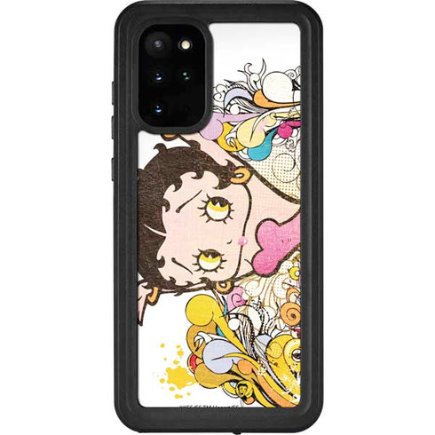 Betty Boop Hands Up Galaxy S20 Plus Waterproof Case