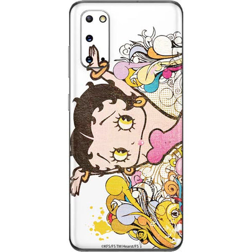 Betty Boop Hands Up Galaxy S20 Skin